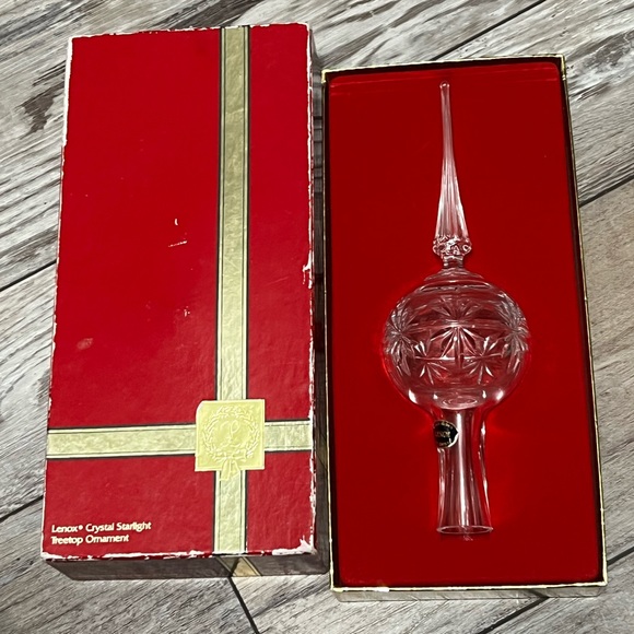 Lenox Holiday Lenox Crystal Treetoppers Starlight Tree Topper
